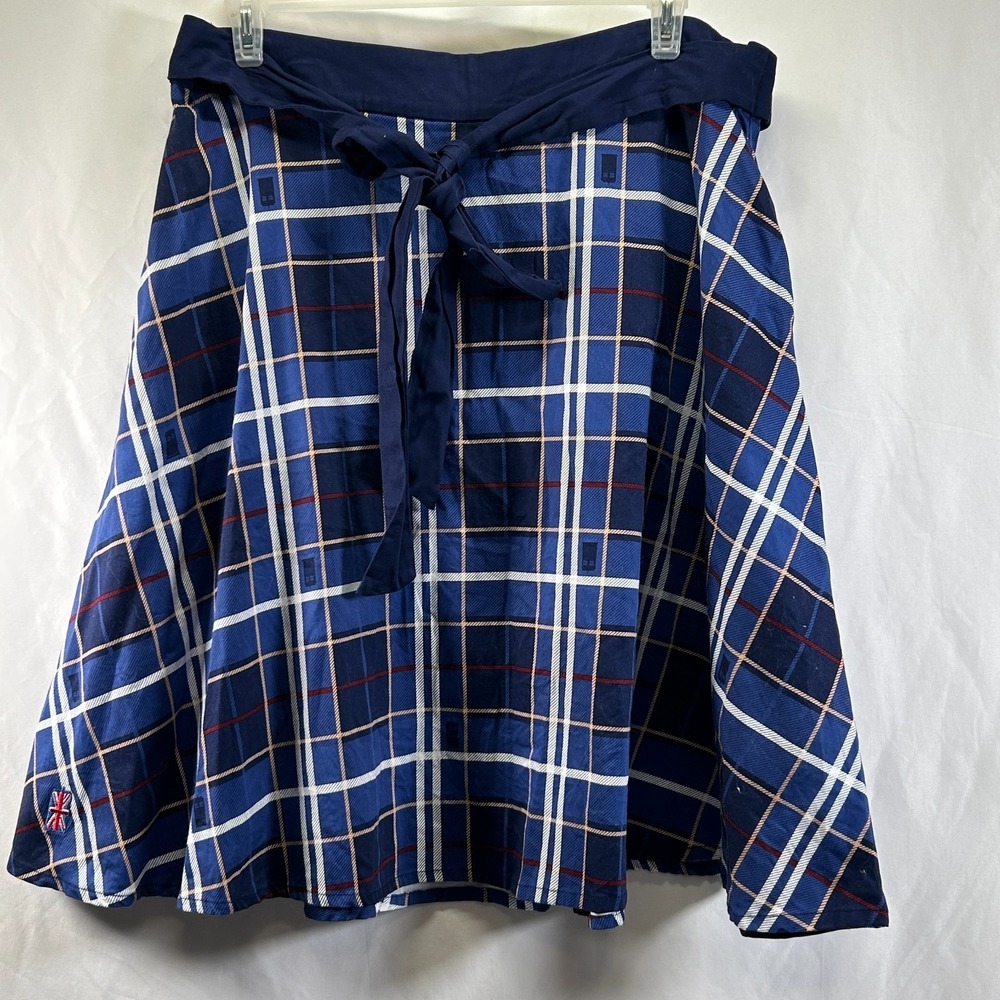 Torrid Plaid Skirt Plus Size 18 Her‎ Universe Hot Topic Doctor Who Tardis Cotton
